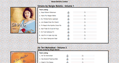 Desktop Screenshot of nargisbalolia.com
